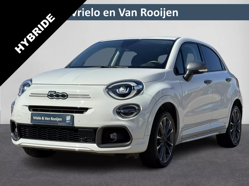 Fiat 500 X Cross 1.5 Hybrid Sport | Automaat | Clima | ACC | Navi | LED-lichtpakket | PDC | ( Vestiging - Vianen )