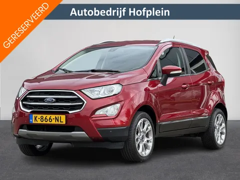 Ford EcoSport 1.0 EcoBoost Titanium Airco-Ecc | Navigatie | El-Ramen | Camera | LM-Velgen | Stoel+ Stuurverw  | Voorruitverwarming ( Autobedrijf Hofplein Vianen Tel:0347-371248 )