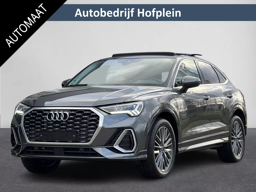 Audi Q3 Sportback 35 TFSI Automaat S Edition | &euro; 1.000 INRUILPREMIE | 19&quot; Lichtmetalen Velgen | Climate Control | Panorama-schuifdak |  Audi sound system | Navigatie| Audi virtual cockpit | Lederen Bekleding | S Line exterieur( Vestiging - Vianen Tel: 0347-371248 )