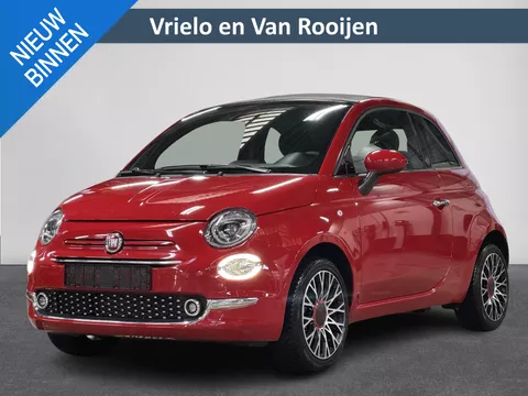 Fiat 500 1.0 Hybrid RED | Cruise | Cabrio | Parkeersensoren achter | ACC | Red edition | LM velgen | ( Vestiging - Nieuwegein )