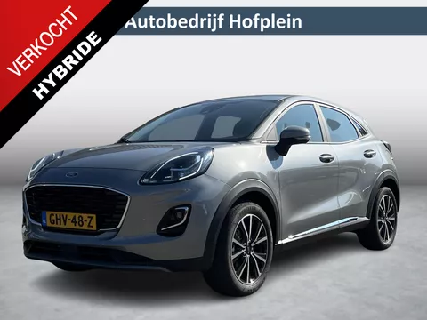 Ford Puma 1.0 EcoBoost Hybrid Titanium Automaat | Navigatie | PDC | LM-Velgen | Winterpakket | LM-Velgen | Airco-Ecc | El Ramen ( Vestiging - Vianen Tel: 0347-371248 )