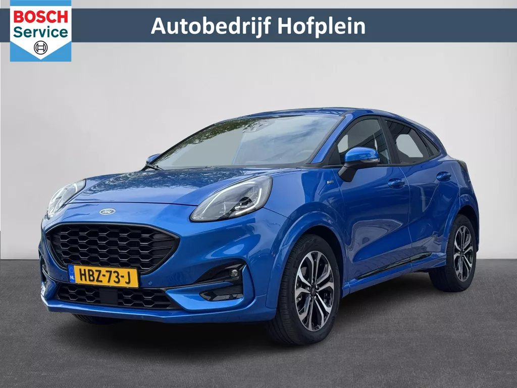 Ford Puma 1.0 EcoBoost Hybrid ST-Line X 125 PK | Automaat | Navigatie | Airco-Ecc | Cruise | Car play | LM-Velgen | PDC | Stoelverw+ Stuurverw | Camera  ( Vestiging - Vianen Tel: 0347-371248 )